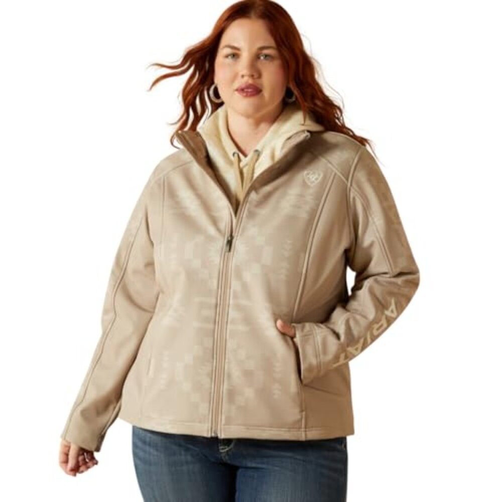 Softshell Jacket Wind Resistant Stretch Nylon Cla… - image 7